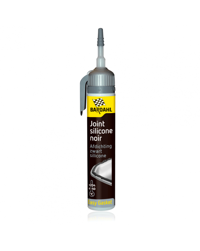 Joint silicone, noir, 200 ml cartouche - Erling