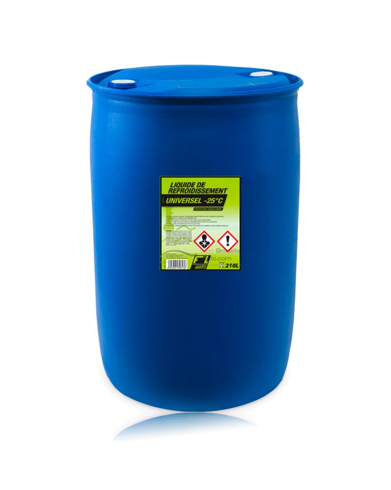 Liquide de refroidissement universel - vert - 210 L - FL'AUTO | Mongrossisteauto.com Liquide de refroidissement universel - vert - 210 L - FL'AUTO | Mongrossisteauto.com