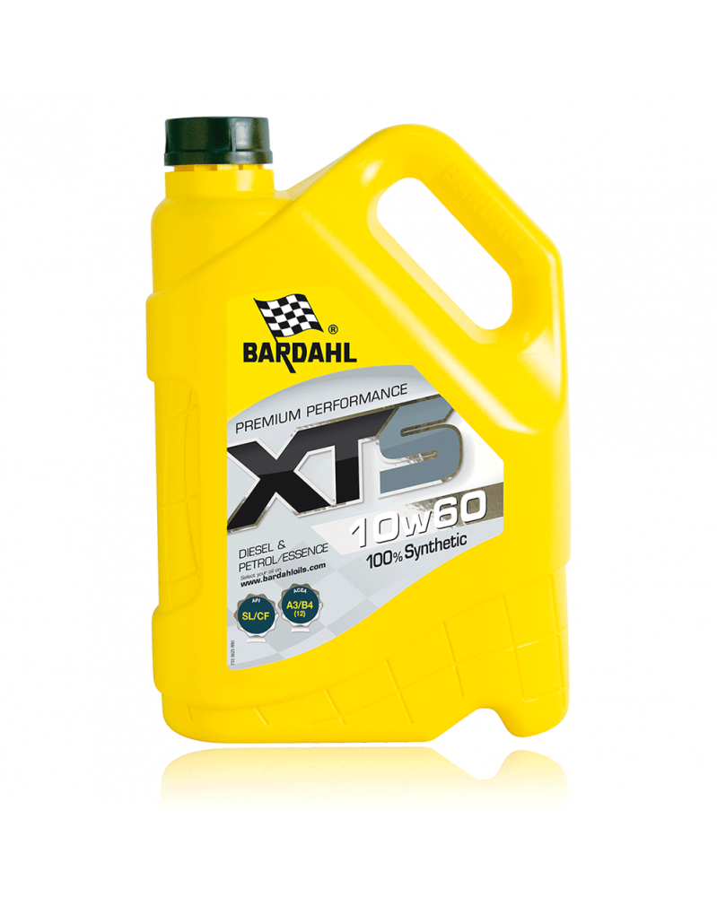 Huile 10W60, XTS 100% synthèse A3/B4-12 - 5L - Bardahl
 | Mongrossisteauto.com