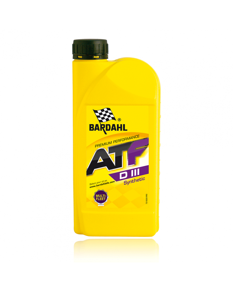 Huile boite de vitesse automatique, ATF D III, 1L - Bardahl	 | Mongrossisteauto.com