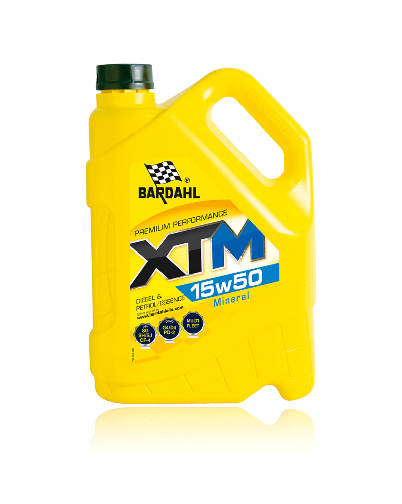 Huile 15w50 Minérale XTM 5 L - Bardahl| Mongrossisteauto.com