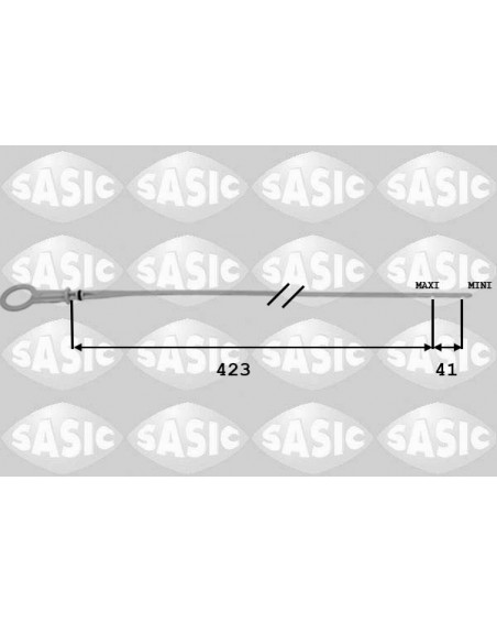 Jauge De Niveau D'Huile 925 Mm Pour Mercedes-Benz - Compatible Moteurs M112/M113