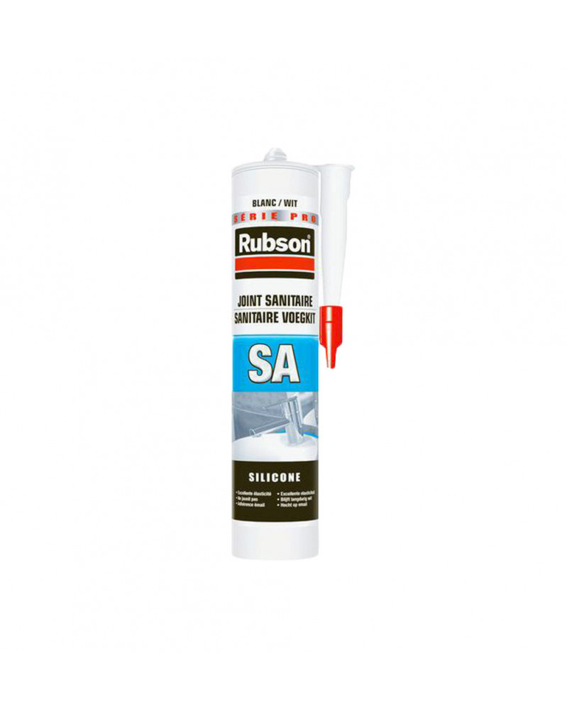 Joint sanitaire, robinetterie, blanc 300ml - Rubson | Mongrossisteauto.com