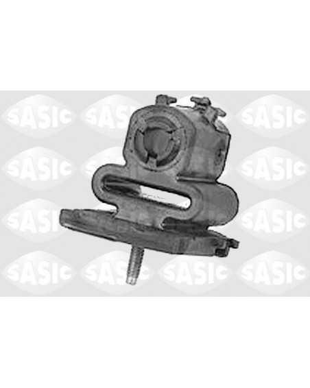 Butée élastique Silencieuse Bosal 255-112 - Noir - Hyundia, Peugeot, Citroën, Fiat