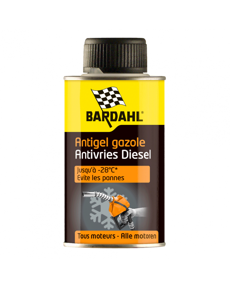Antigel gazole, 125ml - Bardahl	 | Mongrossisteauto.com
