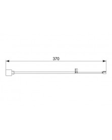 Contact d'avertissement, usure des plaquettes de f BOSCH Ref : 1 987 474 572 | Mongrossisteauto.com