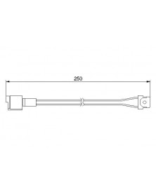 Contact d'avertissement, usure des plaquettes de f BOSCH Ref : 1 987 474 905 | Mongrossisteauto.com