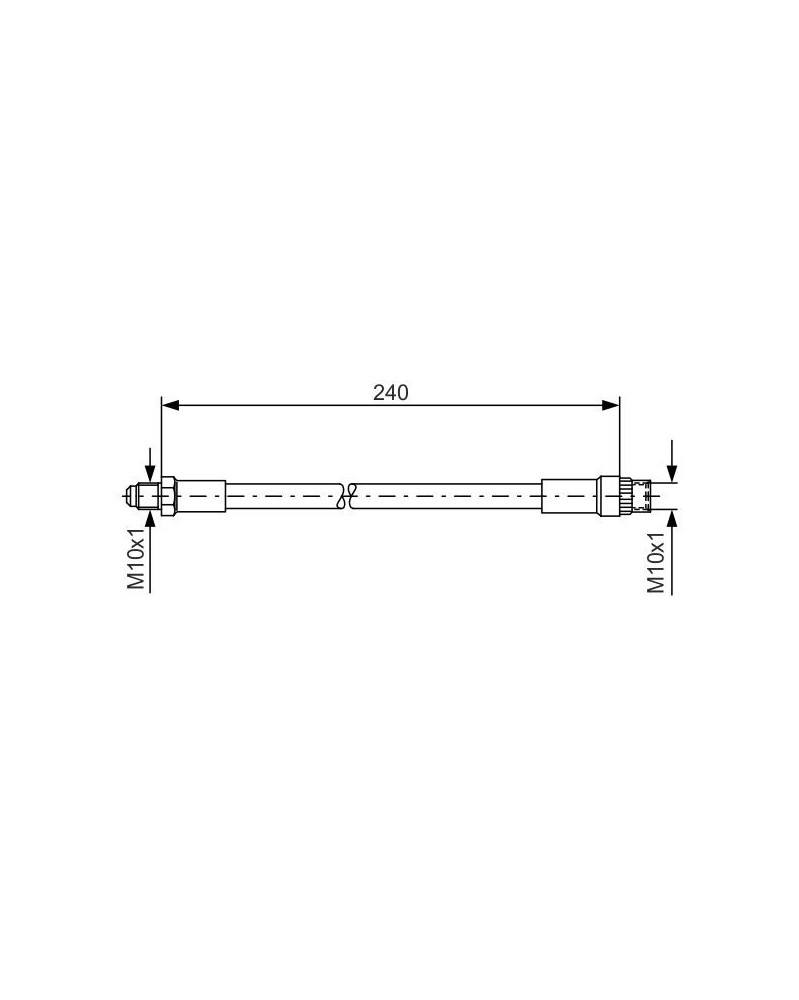 Flexible de frein BOSCH Ref : 1 987 476 421 | Mongrossisteauto.com