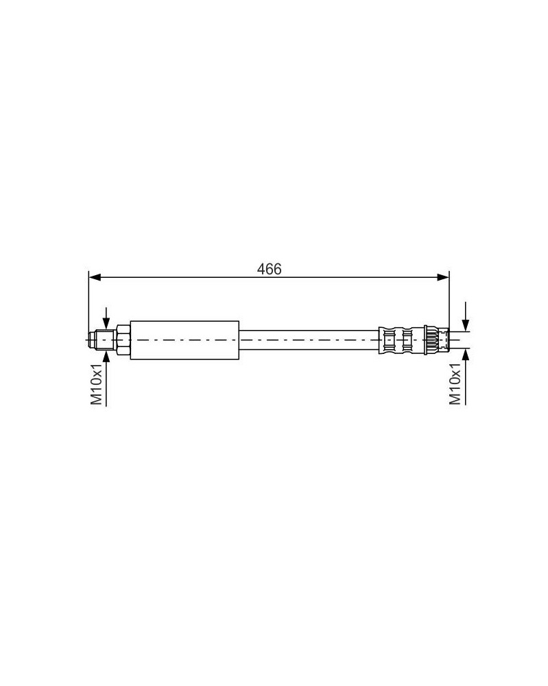 Flexible de frein BOSCH Ref : 1 987 476 492 | Mongrossisteauto.com