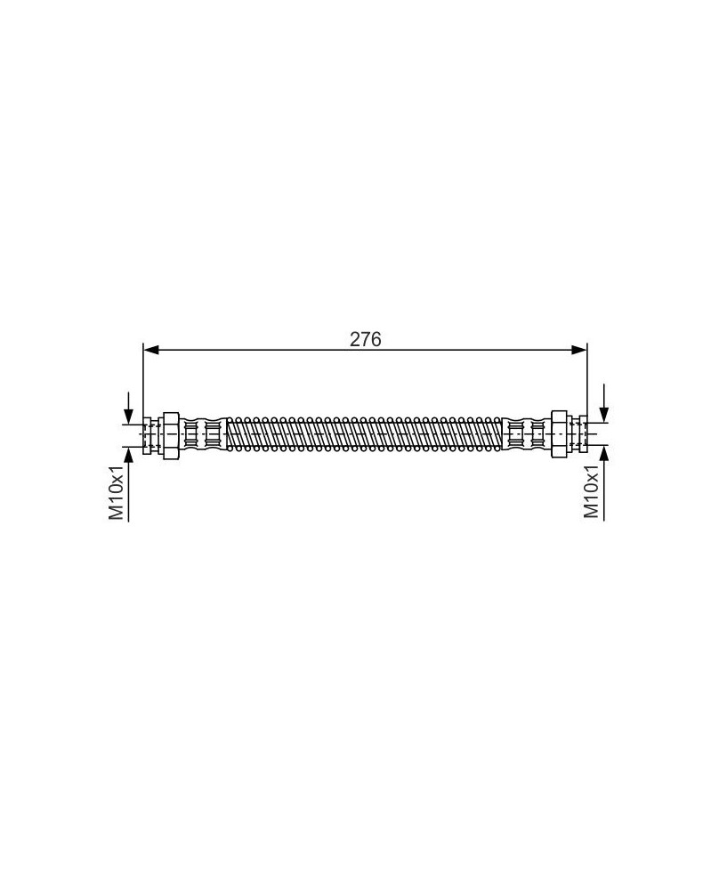 Flexible de frein BOSCH Ref : 1 987 476 523 | Mongrossisteauto.com