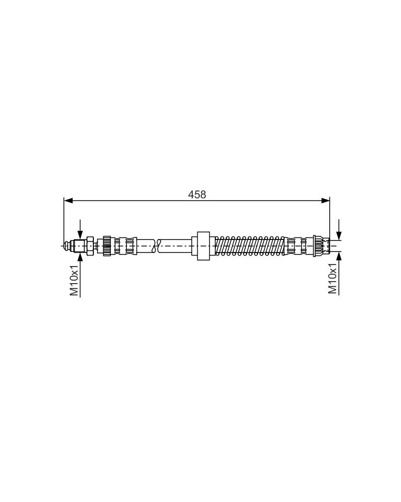 Flexible de frein BOSCH Ref : 1 987 476 534 | Mongrossisteauto.com