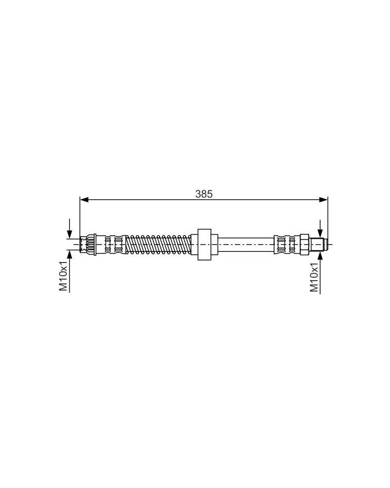 Flexible de frein BOSCH Ref : 1 987 476 597 | Mongrossisteauto.com