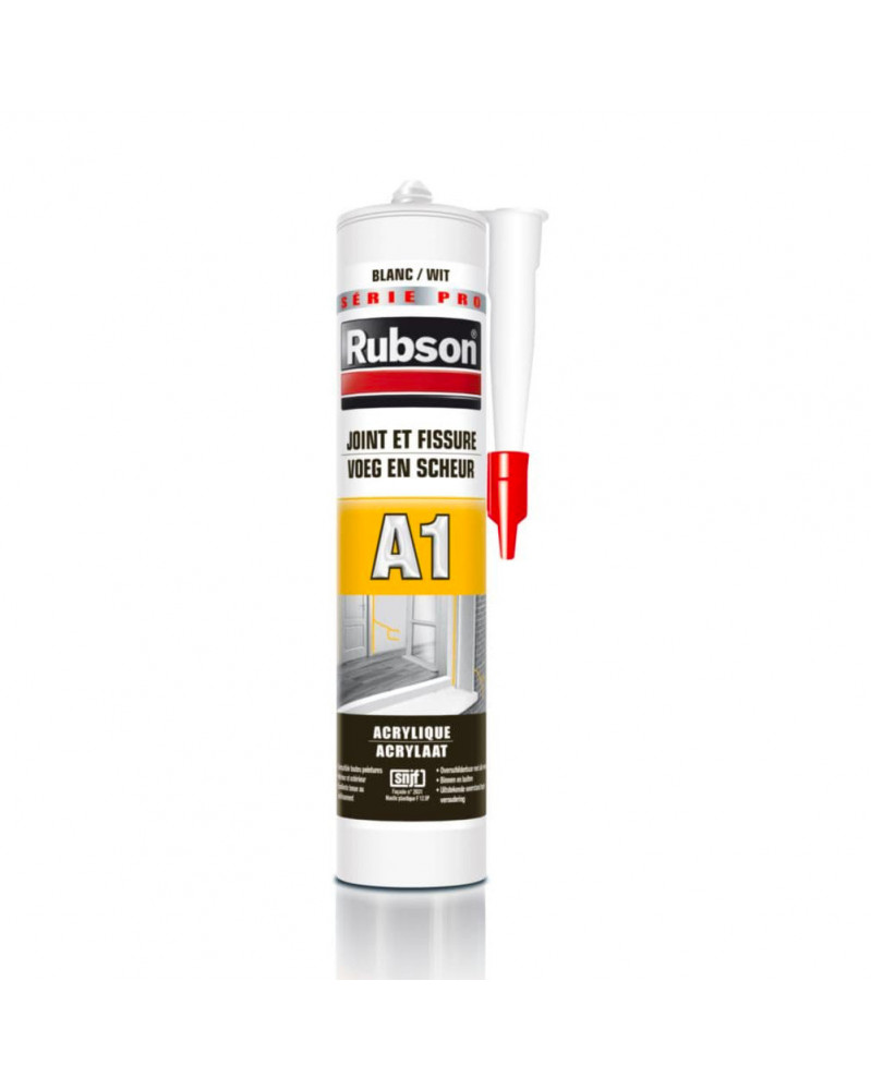 Mastic Acrylique Blanc Joints Et Fissures 300ml Rubson Mon Grossiste Auto