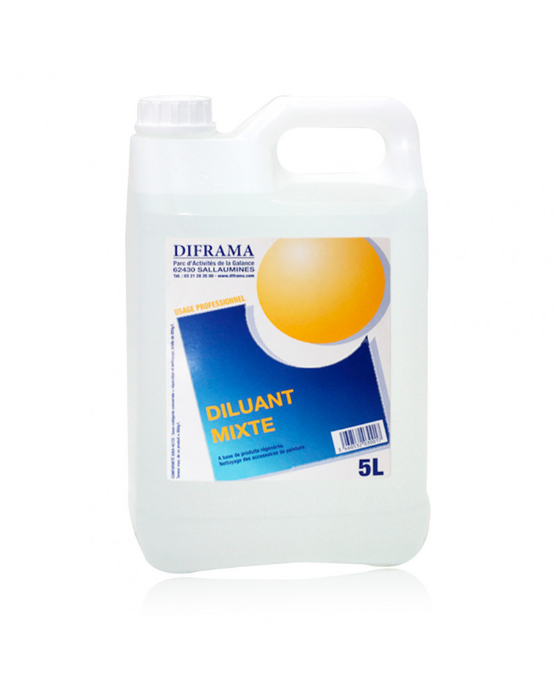 Diluant de nettoyage, mixte, 5L - Diframa