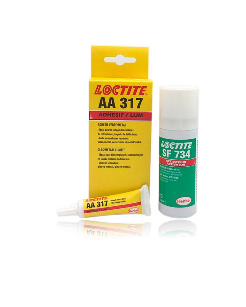 LOCTITE 317 Kit colle Verre Metal Gamme PRO | Mongrossisteauto.com