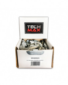 Masses jantes, universelle & acier X 100 (25 grammes) - TechMax