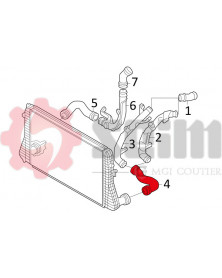 Gaine de suralimentation SEIM Ref : 981045 | Mongrossisteauto.com