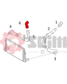 Gaine de suralimentation SEIM Ref : 981047 | Mongrossisteauto.com