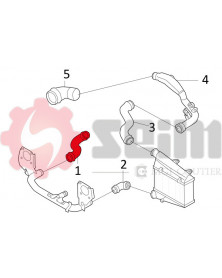 Gaine de suralimentation SEIM Ref : 981053 | Mongrossisteauto.com