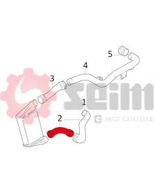 Gaine de suralimentation SEIM Ref : 981055 | Mongrossisteauto.com