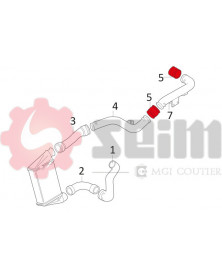 Gaine de suralimentation SEIM Ref : 981056 | Mongrossisteauto.com