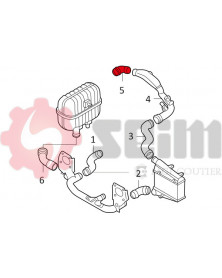 Gaine de suralimentation SEIM Ref : 981057 | Mongrossisteauto.com