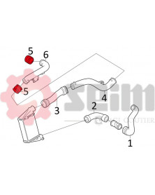 Gaine de suralimentation SEIM Ref : 981057 | Mongrossisteauto.com