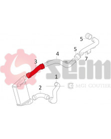 Gaine de suralimentation SEIM Ref : 981058 | Mongrossisteauto.com