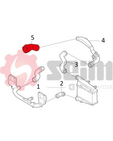 Gaine de suralimentation SEIM Ref : 981072 | Mongrossisteauto.com