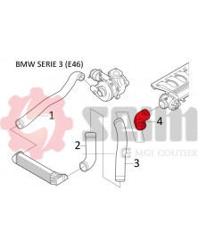 Gaine de suralimentation SEIM Ref : 981091 | Mongrossisteauto.com