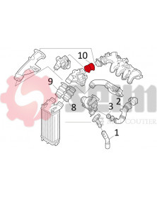 Gaine de suralimentation SEIM Ref : 981114 | Mongrossisteauto.com