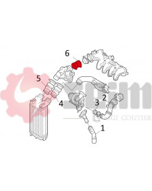 Gaine de suralimentation SEIM Ref : 981115 | Mongrossisteauto.com