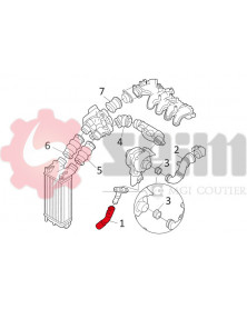 Gaine de suralimentation SEIM Ref : 981119 | Mongrossisteauto.com