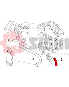 Gaine de suralimentation SEIM Ref : 981119 | Mongrossisteauto.com