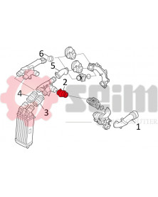 Gaine de suralimentation SEIM Ref : 981121 | Mongrossisteauto.com