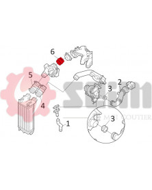 Gaine de suralimentation SEIM Ref : 981122 | Mongrossisteauto.com