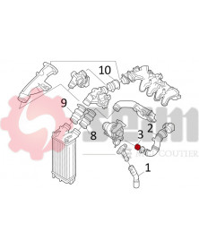 Gaine de suralimentation SEIM Ref : 981125 | Mongrossisteauto.com