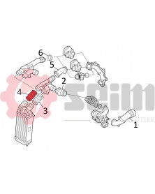 Gaine de suralimentation SEIM Ref : 981131 | Mongrossisteauto.com