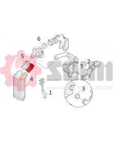 Gaine de suralimentation SEIM Ref : 981131 | Mongrossisteauto.com