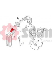 Gaine de suralimentation SEIM Ref : 981131 | Mongrossisteauto.com