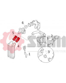 Gaine de suralimentation SEIM Ref : 981131 | Mongrossisteauto.com