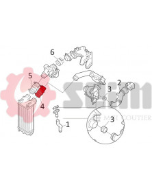 Gaine de suralimentation SEIM Ref : 981134 | Mongrossisteauto.com