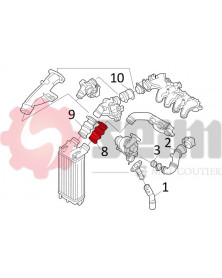 Gaine de suralimentation SEIM Ref : 981134 | Mongrossisteauto.com