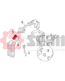 Gaine de suralimentation SEIM Ref : 981135 | Mongrossisteauto.com