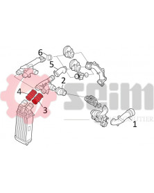 Gaine de suralimentation SEIM Ref : 981135 | Mongrossisteauto.com