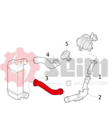 Gaine de suralimentation SEIM Ref : 981150 | Mongrossisteauto.com