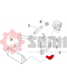 Gaine de suralimentation SEIM Ref : 981154 | Mongrossisteauto.com