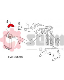 Gaine de suralimentation SEIM Ref : 981158 | Mongrossisteauto.com