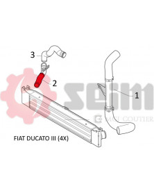 Gaine de suralimentation SEIM Ref : 981161 | Mongrossisteauto.com