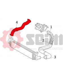 Gaine de suralimentation SEIM Ref : 981231 | Mongrossisteauto.com